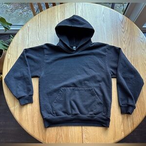 Los Angeles Apparel Heavy Fleece Hoodie - Black